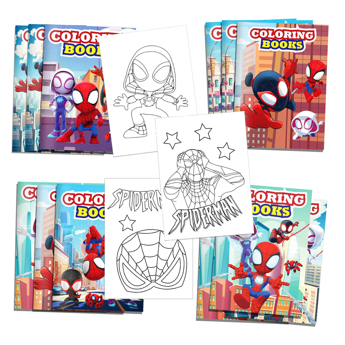 Livre de Dessin et Coloriage Spiderman