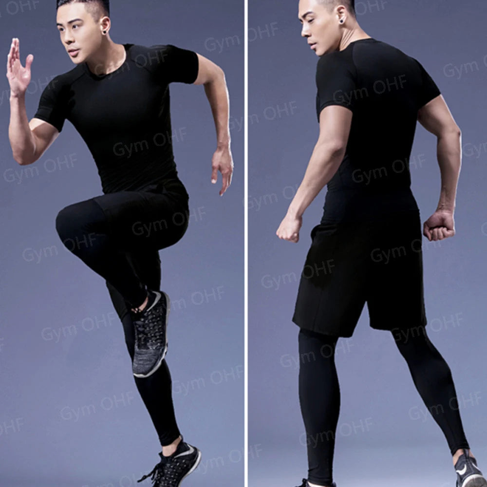 Pack Complet de Sport Spider-Man (Short / T-Shirt / T-shirt Manche Longue / Gilet / Legging)