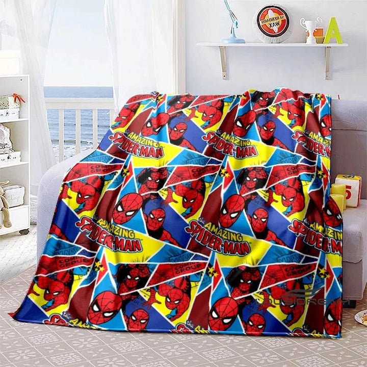 Plaid The Amazing Spiderman Cartoon Retro