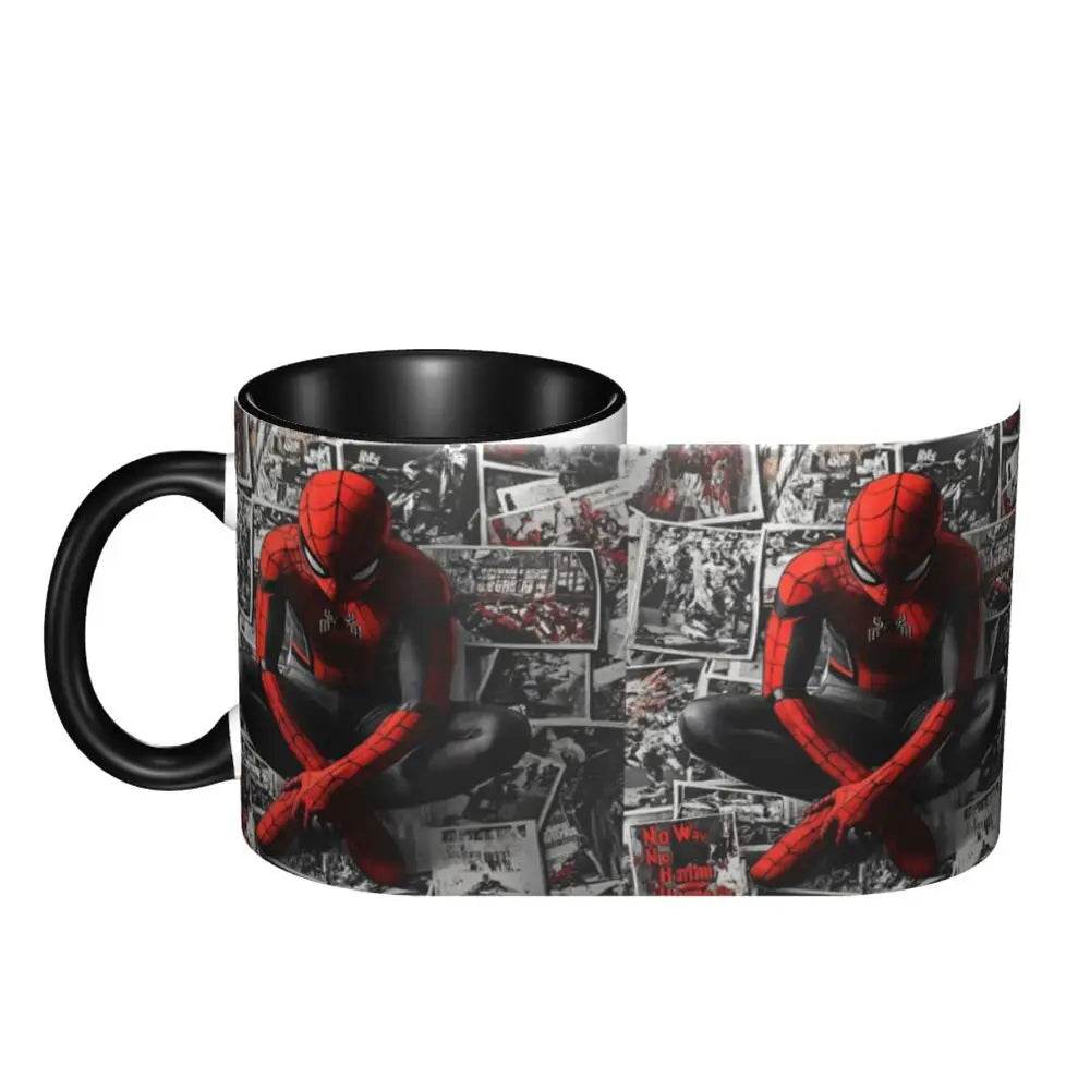 Mug Spiderman sur une Toile