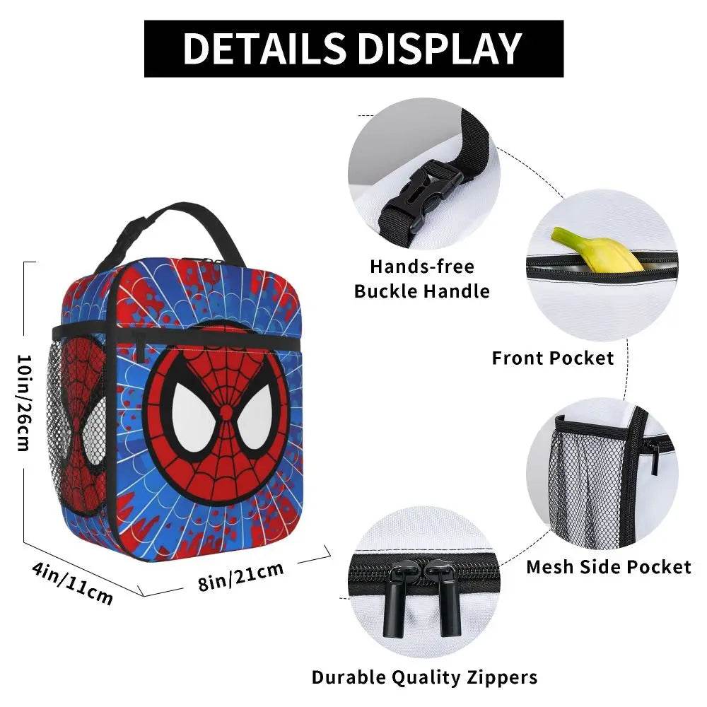 Lunch Bag Spiderman avec le Bonnet de Noël