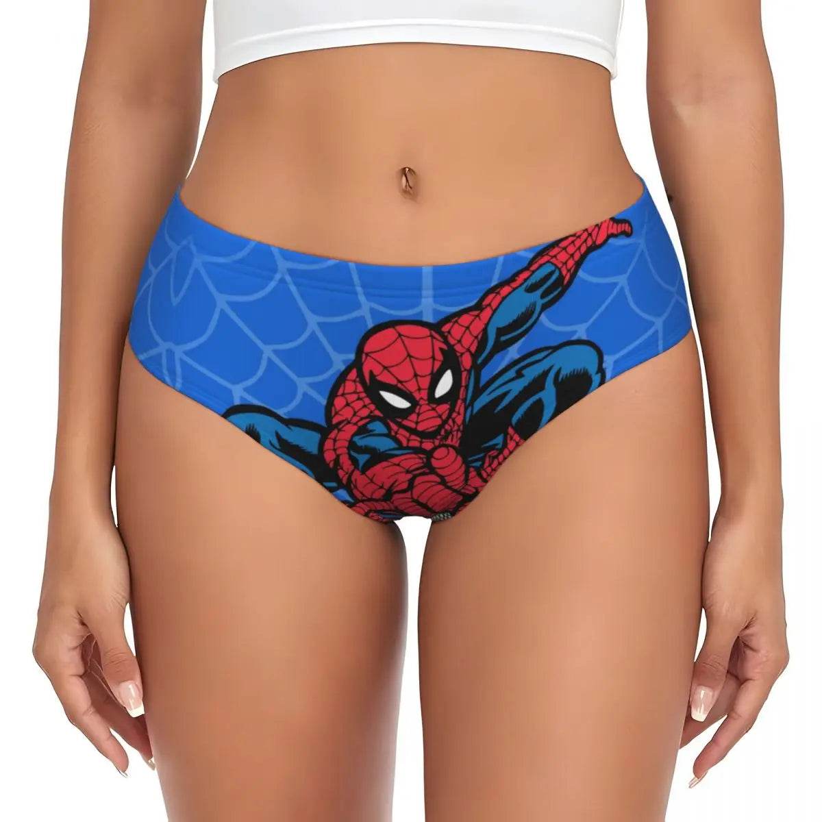Culotte Spiderman Noir et Blanc Retro