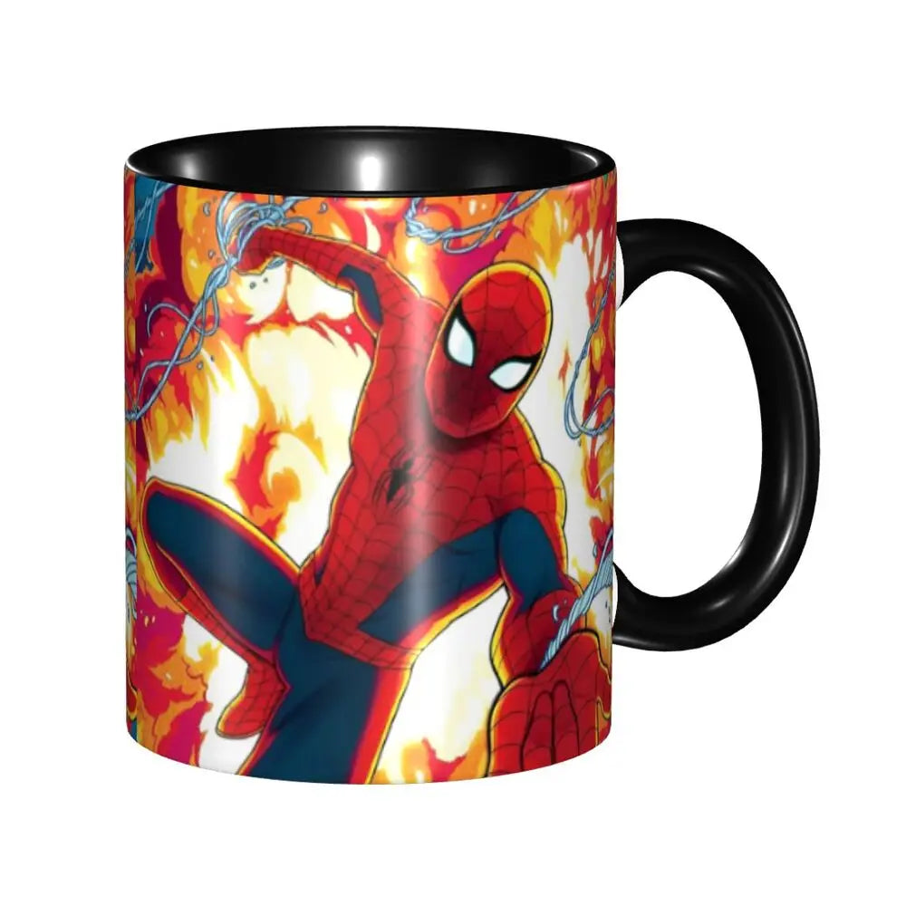 Mug Spiderman sur une Toile