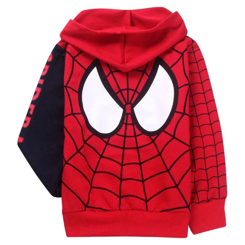 Pull à Zip Spiderman pour Enfant