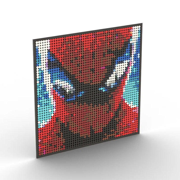 Pixel Art Masque de Spider-Man