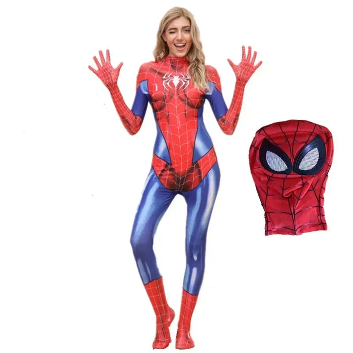 Costume de Soirée Cosplay Spider-Man pour femme