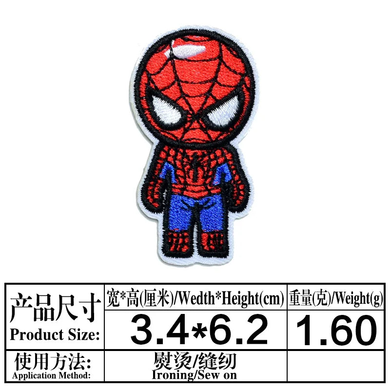 Patch Thermocollant Spiderman Logo Toile