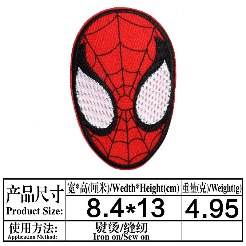 Patch Thermocollant Spiderman Logo Toile