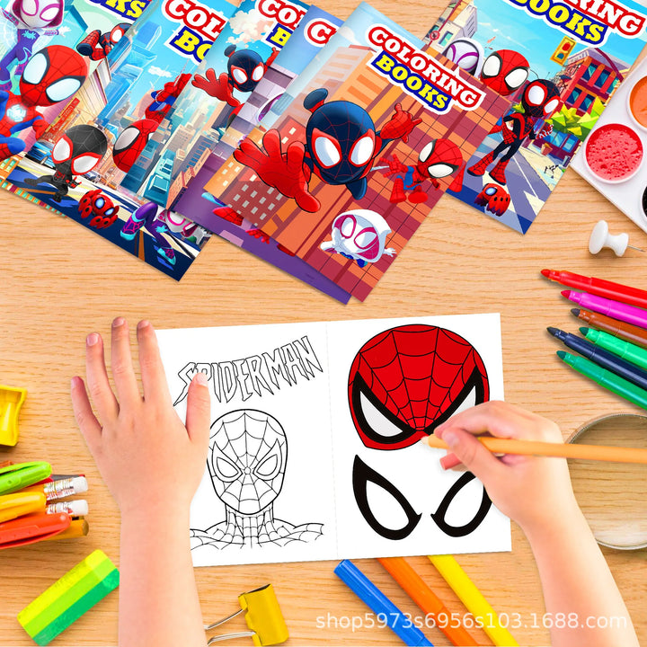 Livre de Dessin et Coloriage Spiderman