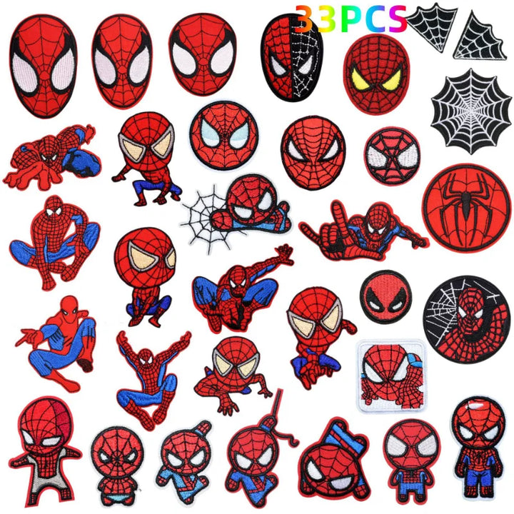 Patch Thermocollant Spiderman Logo Araignée