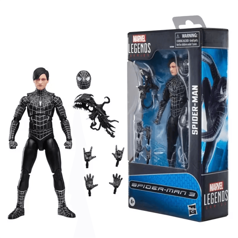 Figurine Spiderman Noir Symbiote Tobey Maguire