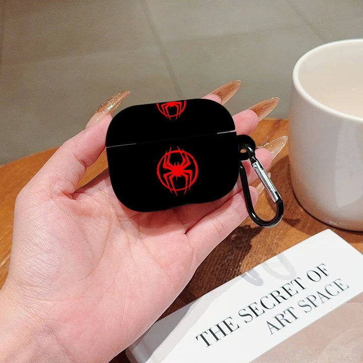 Coque pour Airpods Logo Spiderman New Generation