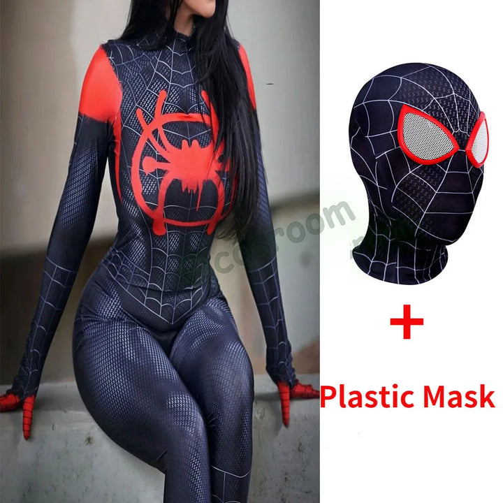 Costume Spiderman pour Femme - Miles Morales