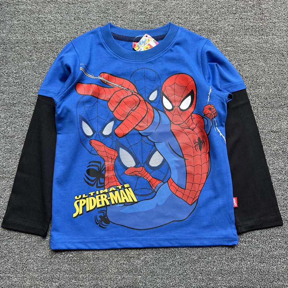 T-Shirt Spider-Man Manche Longue pour Enfant Peter Parker