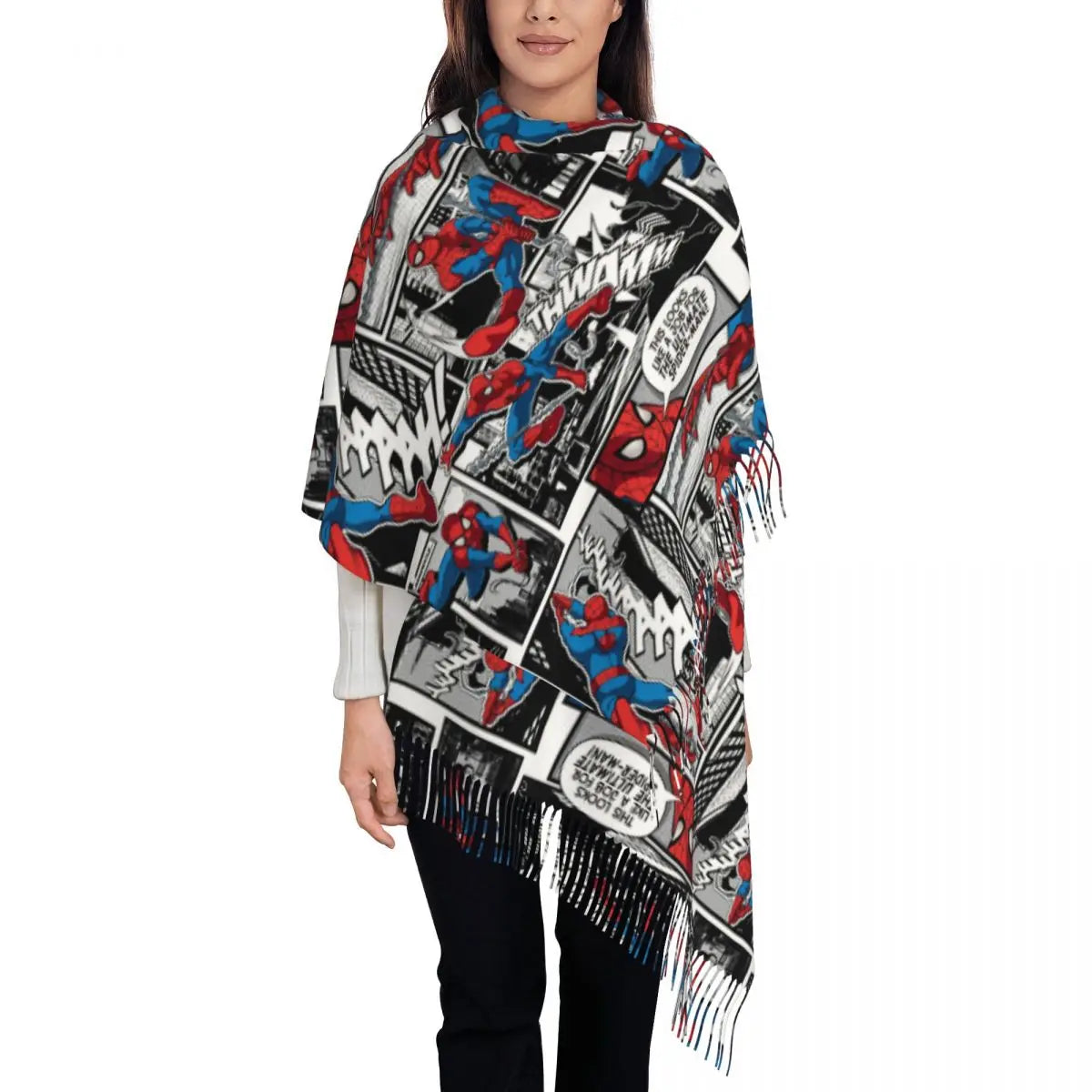 Chal con el logotipo de Spiderman