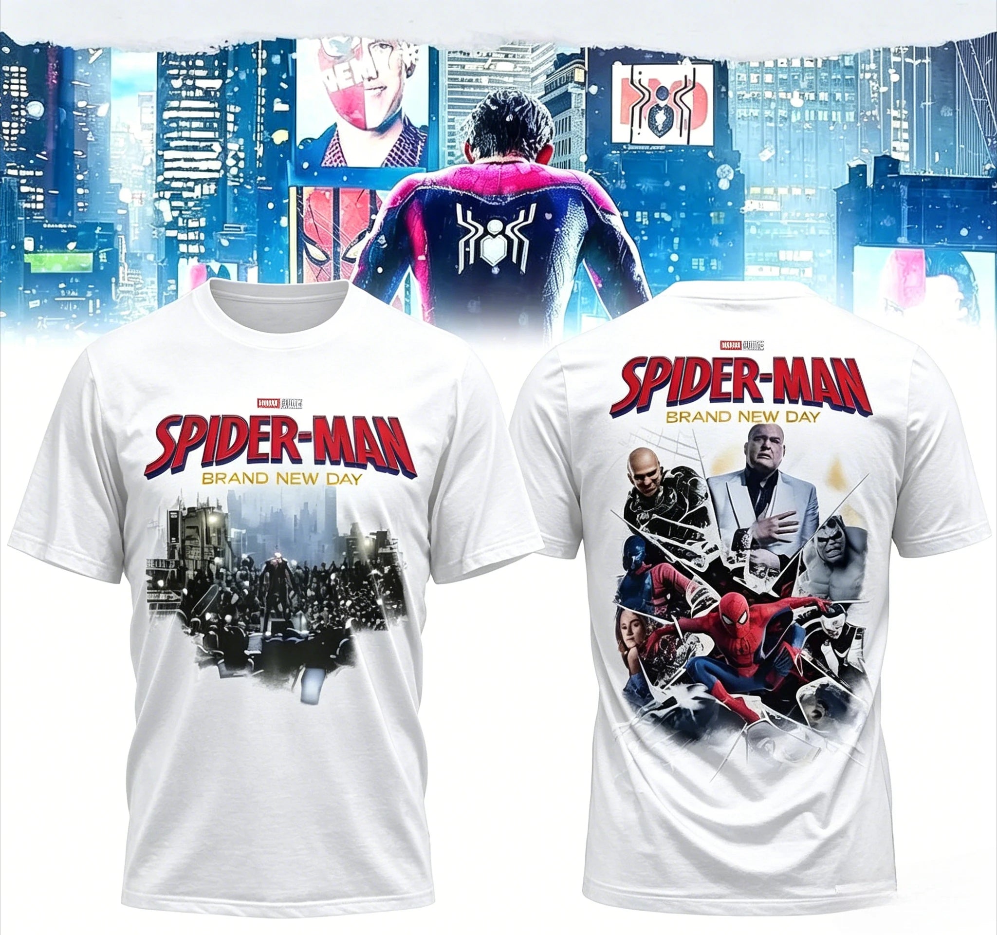 T-Shirt Spider-Man Brand New Day Unisexe