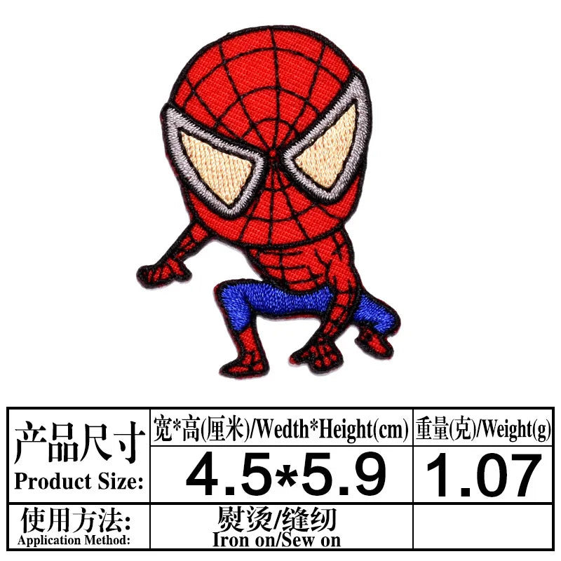 Patch Thermocollant Spiderman qui Saute