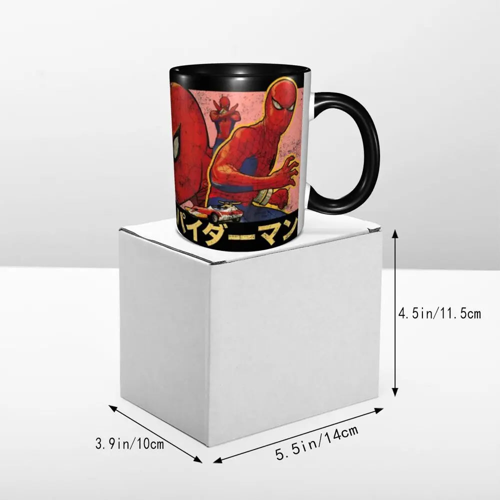 Mug Spiderman sur une Toile
