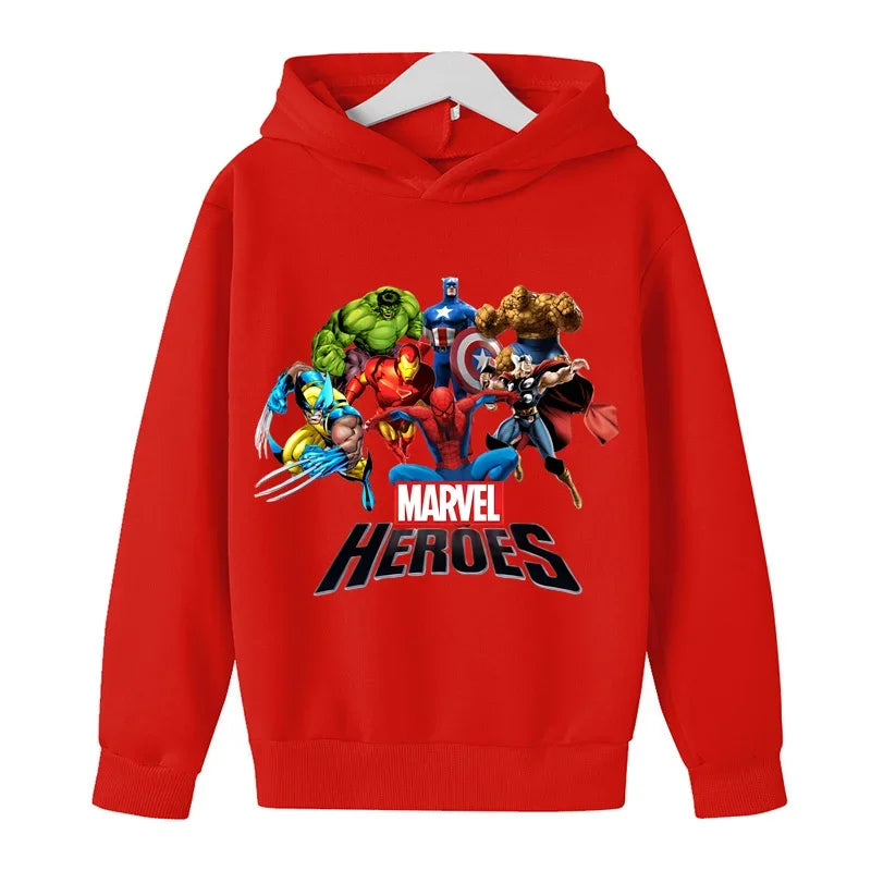Sweat à Capuche pour Enfant Spider-Man Marvel Heroes