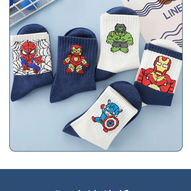 Chaussette Spiderman Avengers