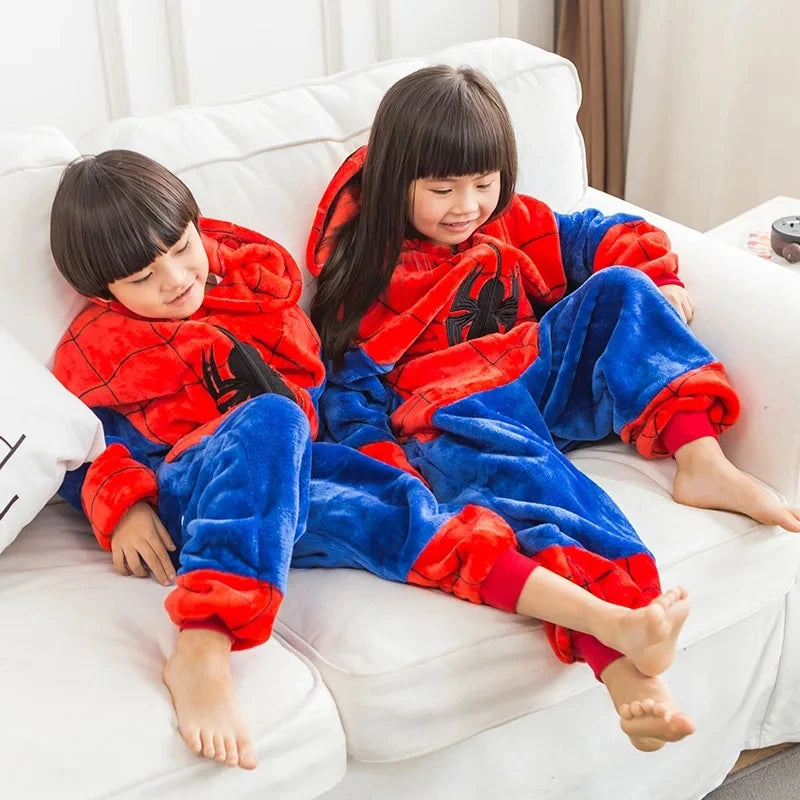Costume Pyjama Spiderman Doux