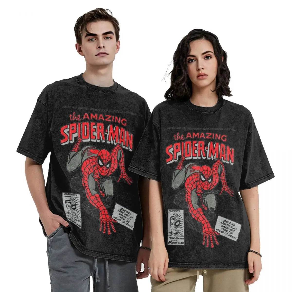 T-Shirt Couple Spiderman