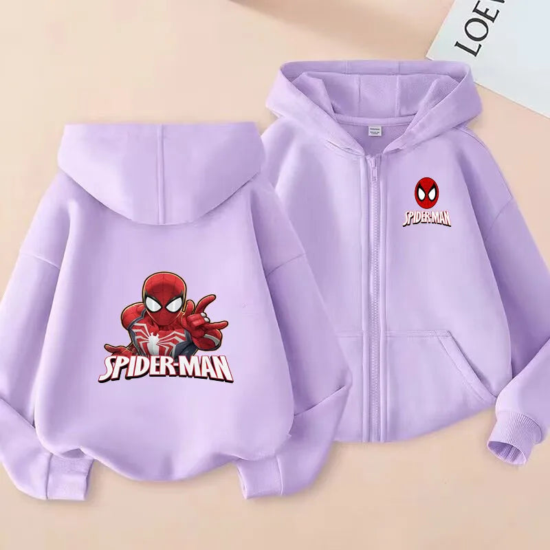 Gilet à Capuche pour Enfant Spider-Man