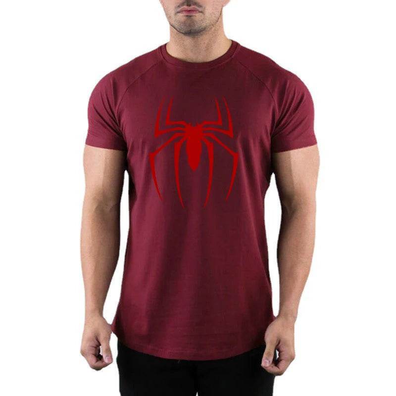 T-Shirt Logo de Spiderman Slim Fit