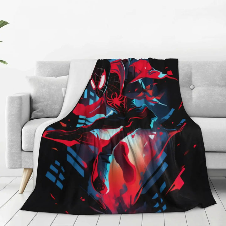 Plaid Spiderman Miles Morales Graffiti