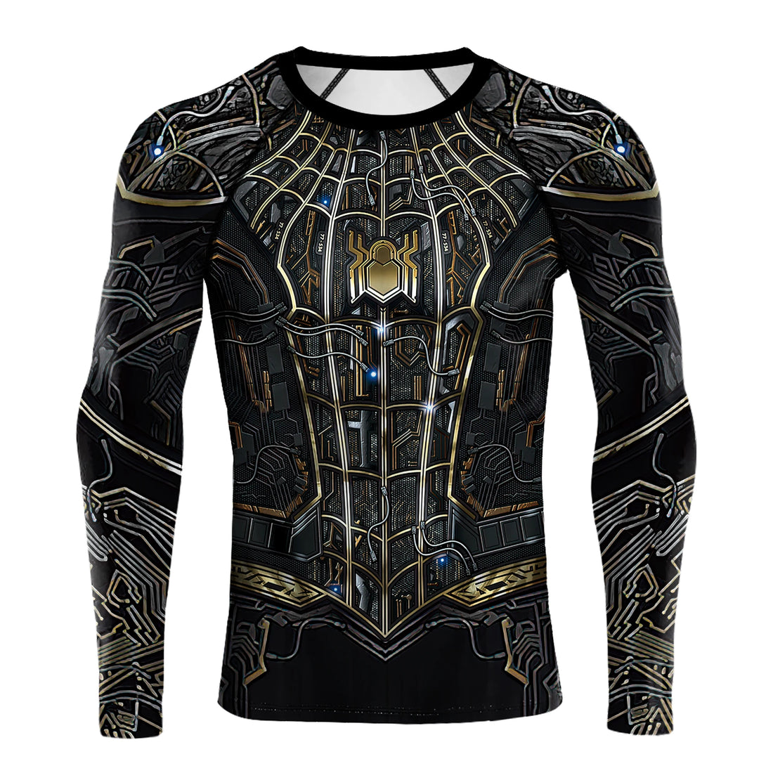 T-Shirt de Compression Spiderman Noir