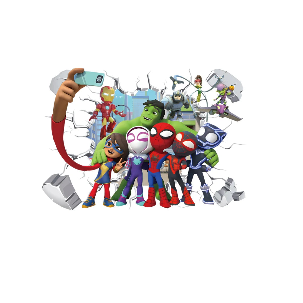 Stickers Spiderman New Generation