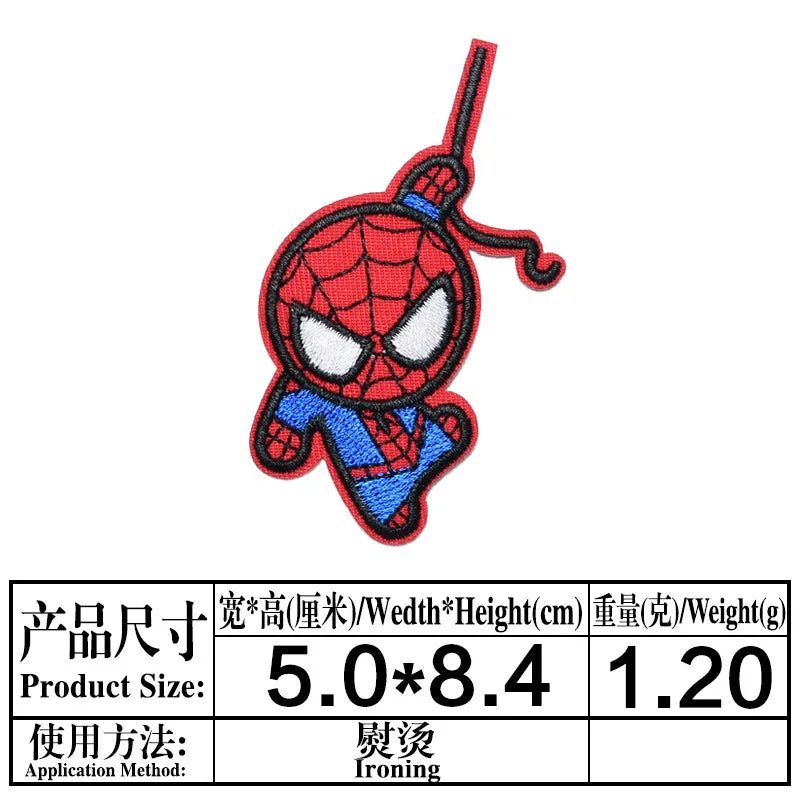 Patch Thermocollant Spiderman Logo Toile