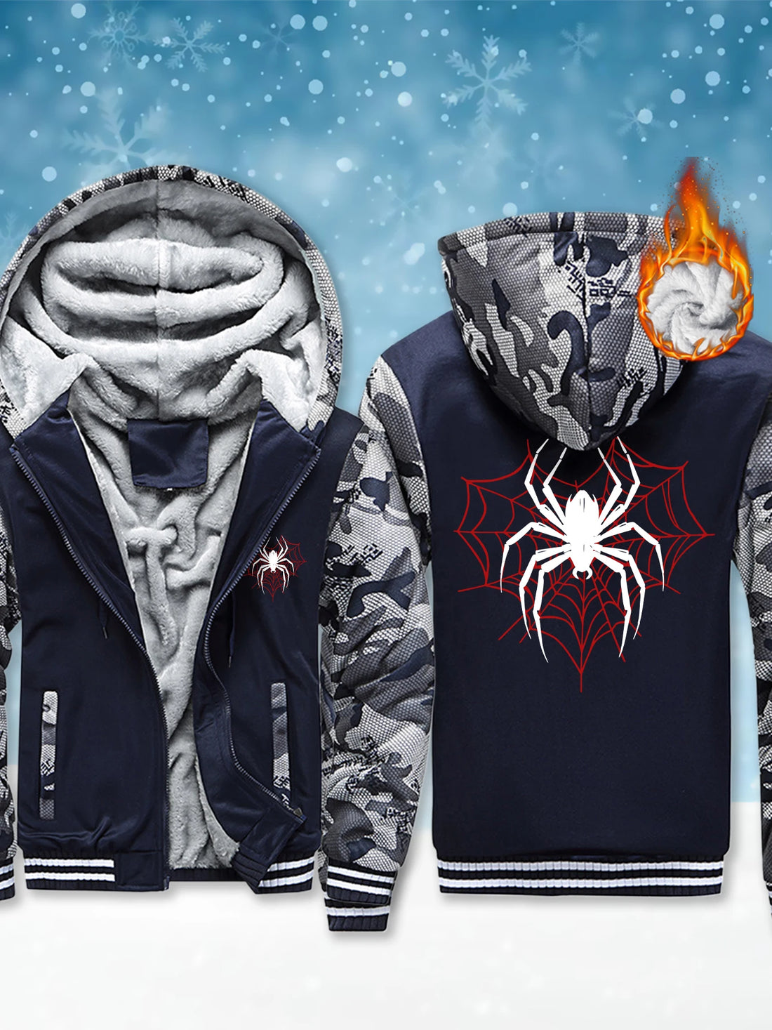 Veste Spider-Man pour Homme Chaude