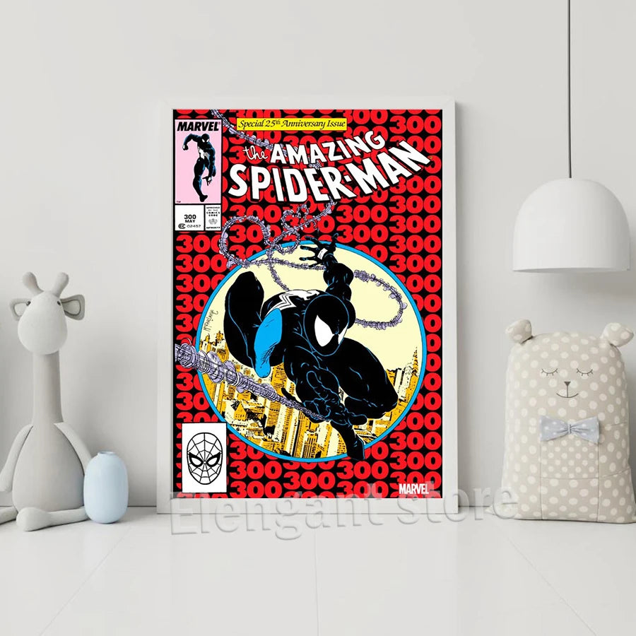 Poster Comics Spiderman en Combat